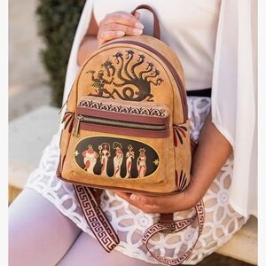 LoungeFly Disney Hercules Muses Mini Backpack